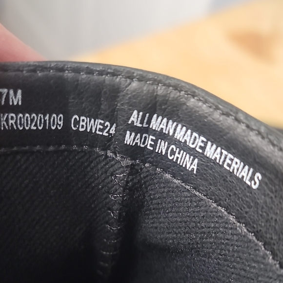 Korks Kork-Ease Vivi Lug Black Chunky Heel Ankle Boots - Picture 10 of 10